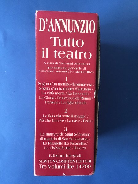 TUTTO IL TEATRO - VOL. I, II, III