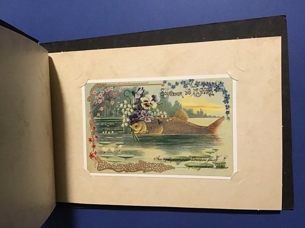 UNE ANNEE EN CARTES POSTALES. COLLECTION PAUL ELUARD