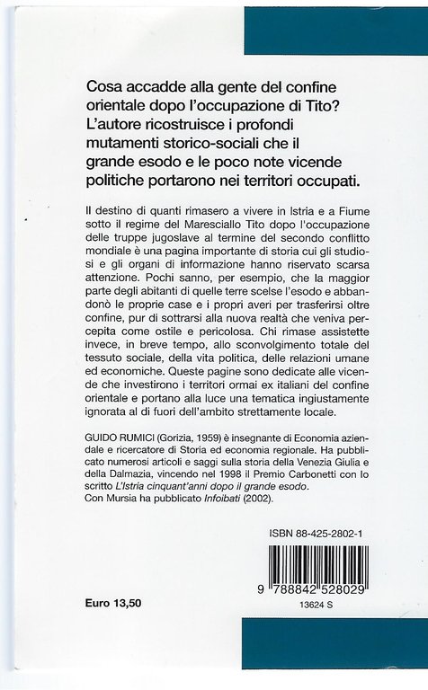 " Fratelli d'Istria" "Italiani divisi"