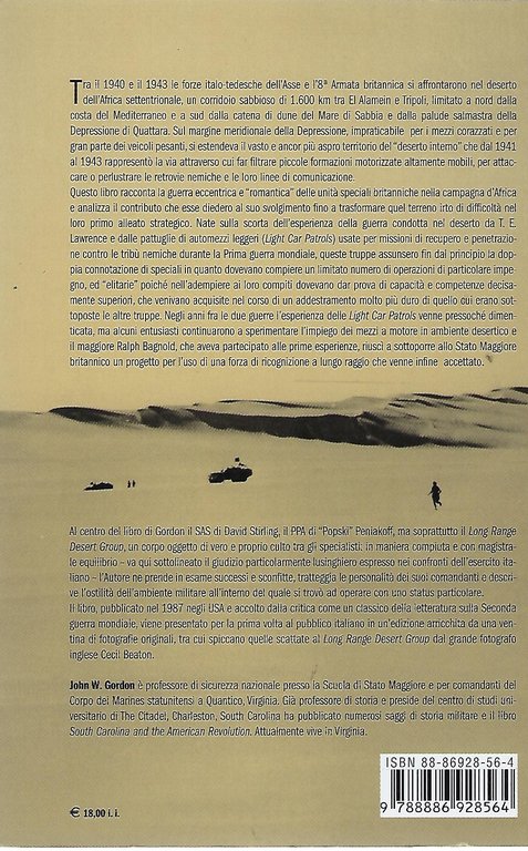 "Dietro le linee di Rommel" "L'altra guerra nel deserto delle …