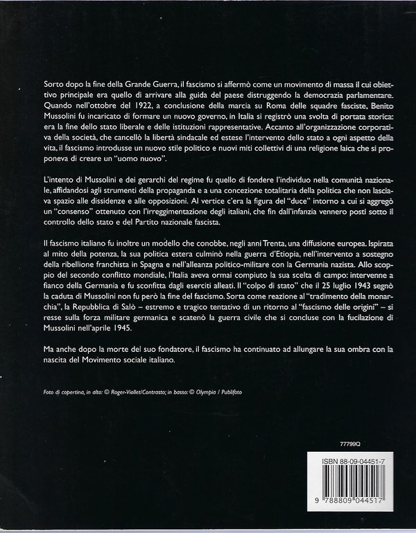 "Storia illustrata del Fascismo"