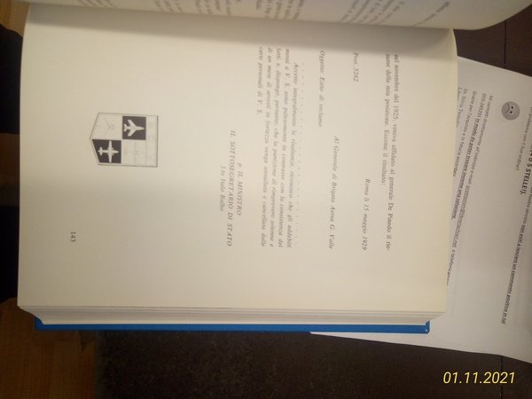 Uomini nei cieli. Storia dell'Aeronautica Italiana.