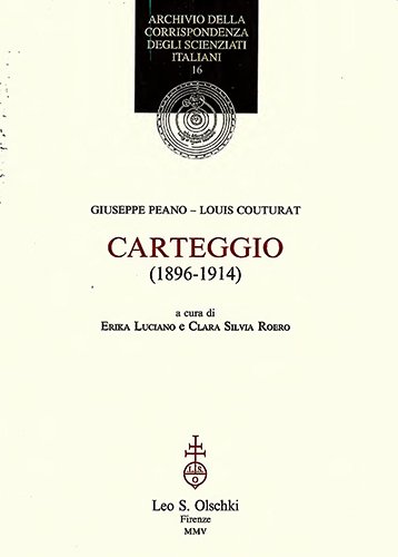 Carteggio (1896 - 1914).