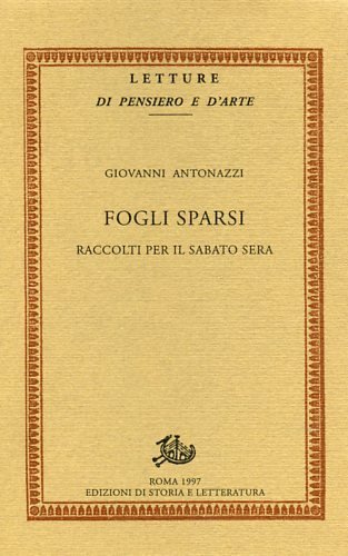 Fogli sparsi raccolti per il sabato sera.