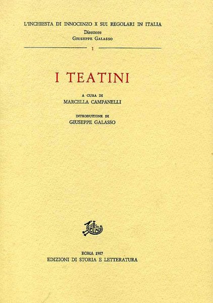 I Teatini.