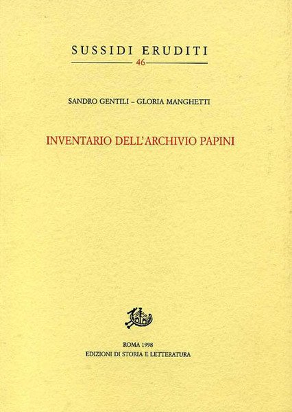 Inventario dell'Archivio Papini.