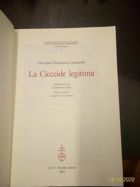 La Cicceide legitima.