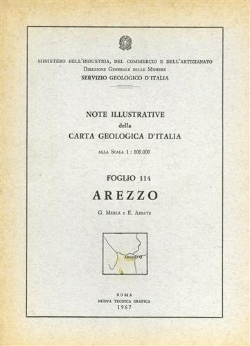 Note illustrative della Carta Geologica d'Italia F°114. Arezzo.