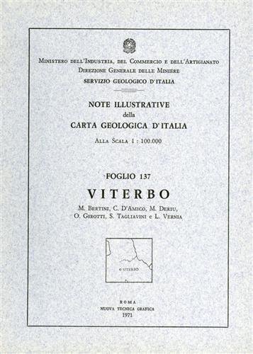 Note illustrative della Carta Geologica d'Italia F°137. Viterbo.