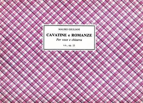 Cavatine e Romanze per voce e chitarra. op.27 e 79.