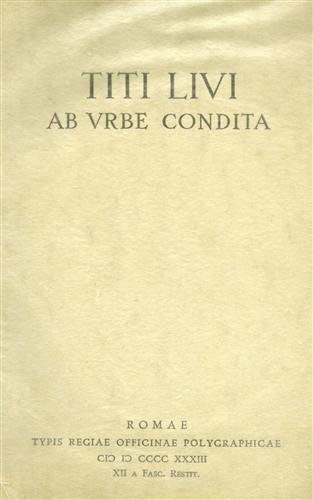 Ab urbe condita. Libri XLI-XLV. | Immagine principale