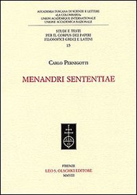 Menandri sententiae.