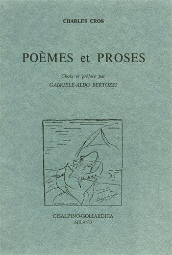 Poèmes et proses.