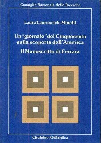 Un "giornale" del Cinquecento sulla scoperta dell'America. Il Manoscritto di …
