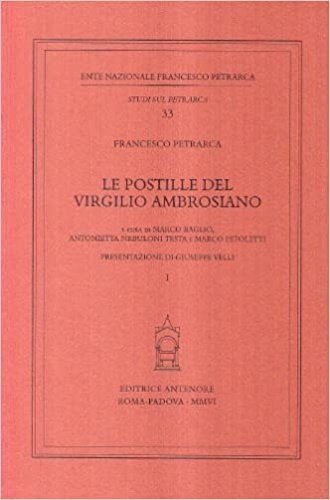 Le postille del Virgilio Ambrosiano.