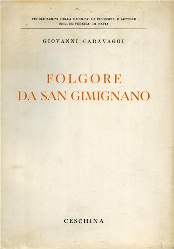 Folgore da San Gimignano.