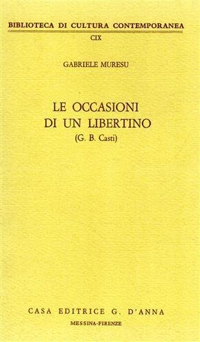 Le occasioni di un libertino (G.B.Casti).