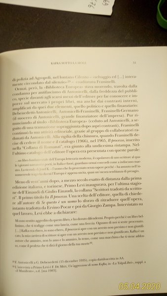 Kafka, l'infinita metamorfosi di un processo.
