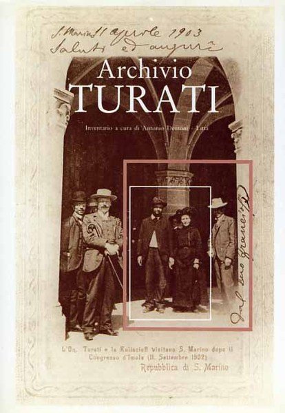 Archivio Turati. Inventario.