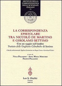 La corrispondenza tra Niccolò De Martino e Girolamo Settimo. Con …
