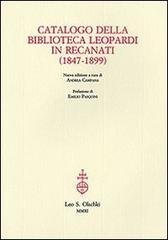 Catalogo della Biblioteca Leopardi in Recanati (1847-1899).