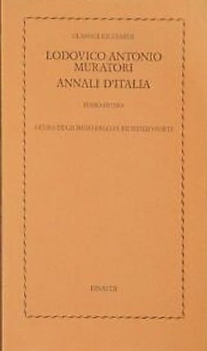Annali d'Italia. Scelta. Tomo Primo.