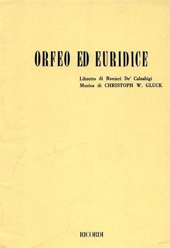 Orfeo ed Euridice. Azione drammatica in 3 atti.