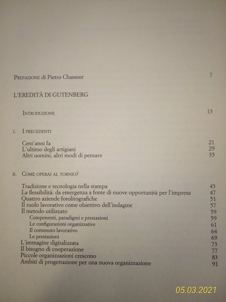 L'eredità di Gutenberg. La rivoluzione del lavoro nell'industria editoriale.