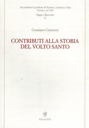 Contributi alla storia del Volto Santo.