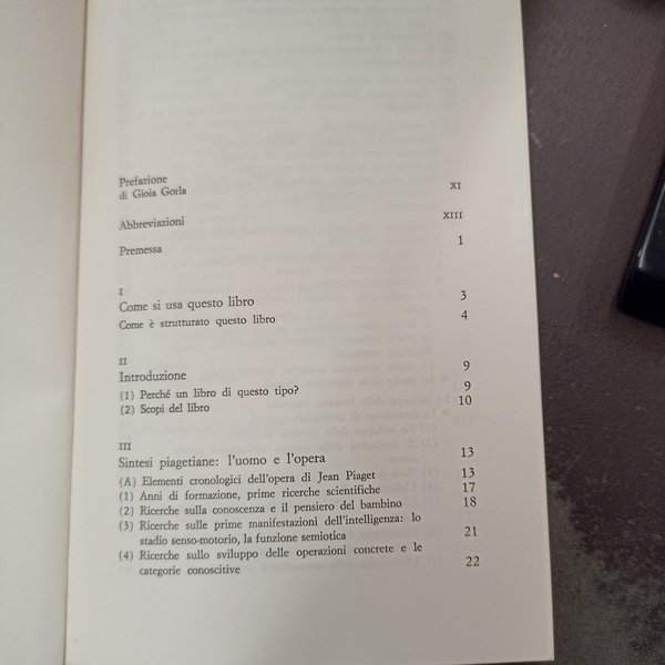 Guida alla lettura di Piaget.