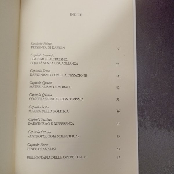Darwinismo morale. Aspetti della riflessione contemporanea.