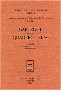 Edizione Nazionale del Carteggio Muratoriano. Carteggi con Quadrio . Ripa.