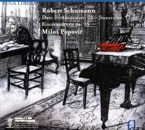 Drei Romanzen op.28 - Sonata op.11, Kinderszenen op.15. Milos Popovic …