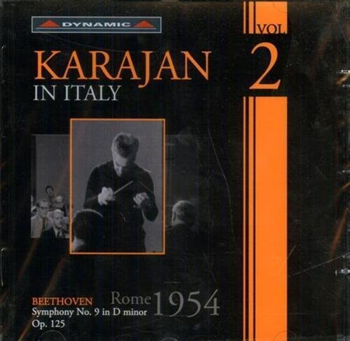 Karajan in Italy. Vol. 2. Symphony No. 9 in D …