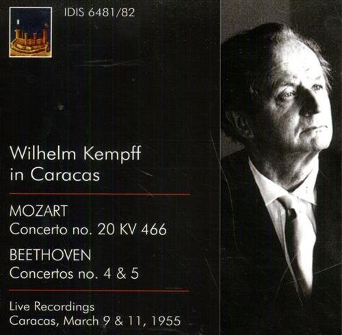 Wilhelm Kempff in Caracas. Mozart: Concerto no. 20 KV 466. …