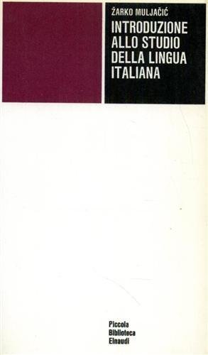 Introduzione allo studio della lingua italiana. | Immagine principale