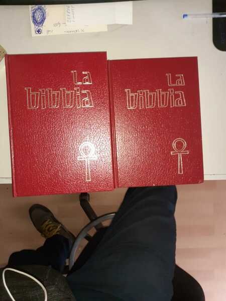 La Bibbia. Vol.I-II. Vol.I: Antico Testamento; vol.II: Nuovo Testamento.
