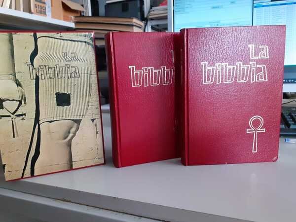 La Bibbia. Vol.I-II. Vol.I: Antico Testamento; vol.II: Nuovo Testamento.