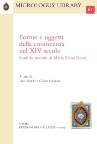 Forme e oggetti della conoscenza nel XIV secolo. Studi in …