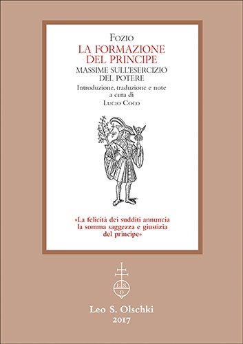 La formazione del principe. Massime sull'esercizio del potere.