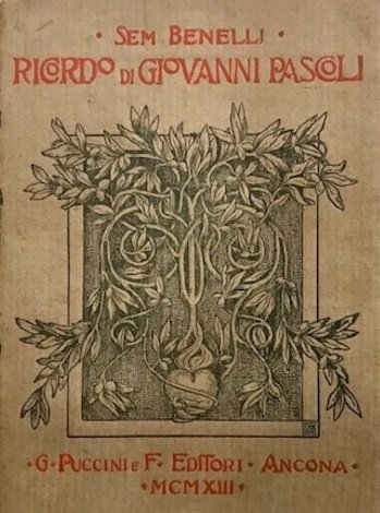 Ricordo di Giovanni Pascoli. Orazione.