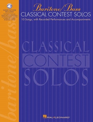 Classical Contest Solos. Baritone-Bass. Adela All Through the Night Alma … | Immagine principale
