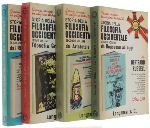 Storia della filosofia occidentale. vol.I: Filosofia greca. vol.II: da Aristotele …