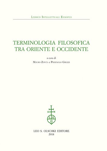 Terminologia filosofica tra Oriente e Occidente.