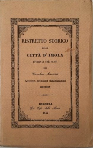 Ristretto storico della città di Imola diviso in tre parti. | Immagine principale