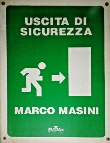 Uscita di sicurezza.