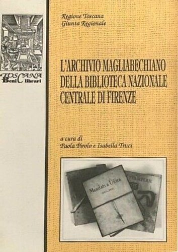 Archivio magliabechiano della Biblioteca Nazionale Centrale di Firenze. | Immagine principale