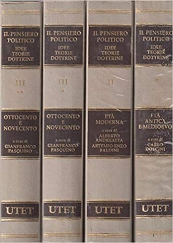 Il pensiero politico. Idee, teorie, dottrine.