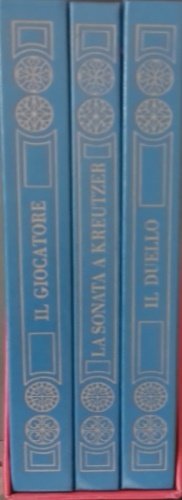 Cofanetto contenente 3 pubblicazioni: --Dostoevskij. Il Giocatore. --Tolstoj. La sonata …