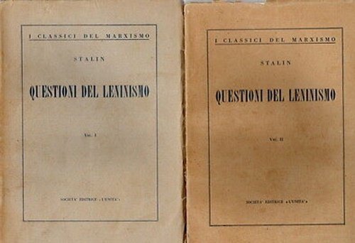 Questioni del leninismo.